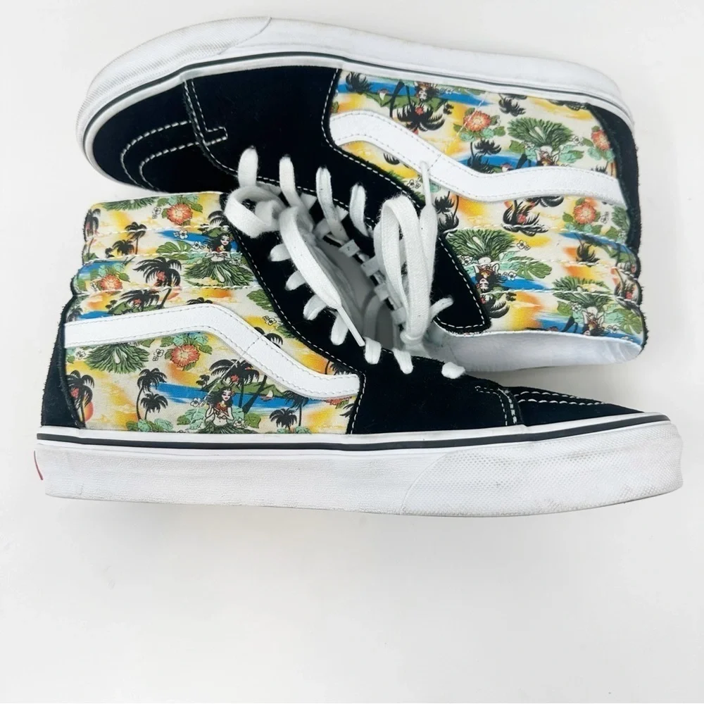 Vans SK8-Hi Aloha High Top Suede Sneakers